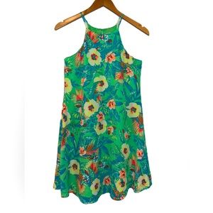 Decree Tropical Print Slip Dress Size XS